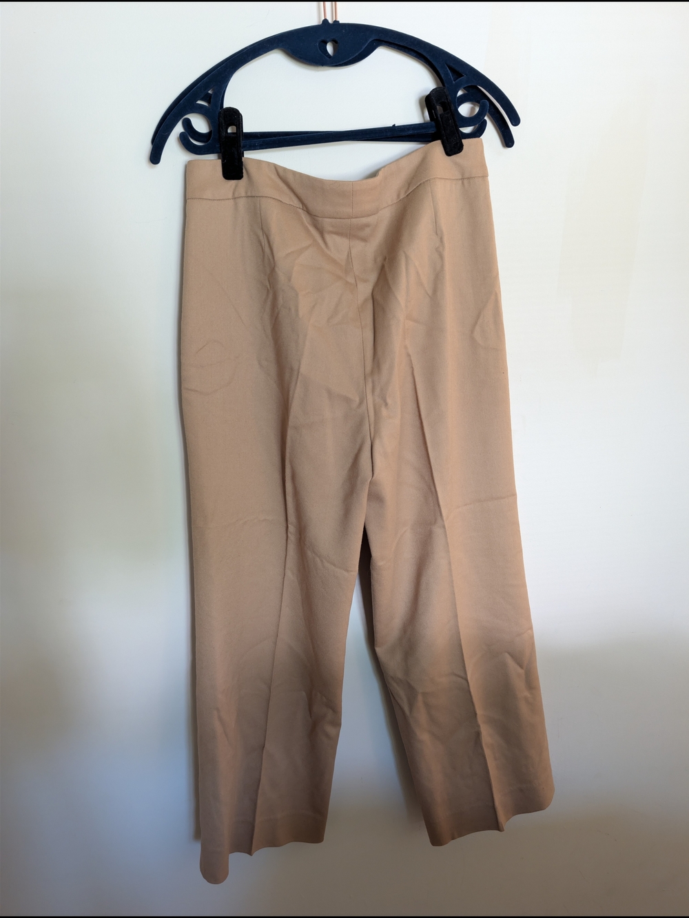 NWT PT01 Pantaloni Torino Camel Virgin Wool Trousers Michelle Fit Sz 40/US 4 - Picture 5 of 8